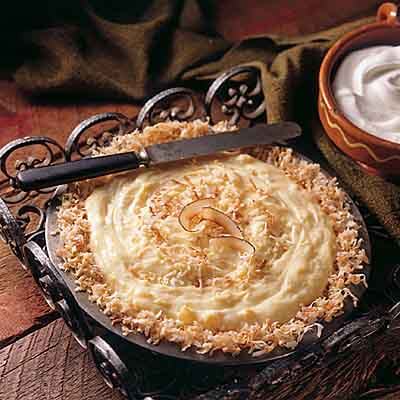 Pina Colada Cream Pie Image 