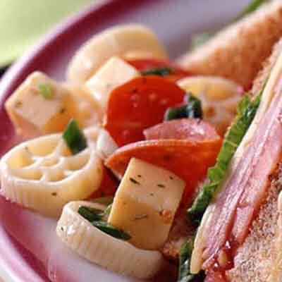 Italian Pizza Salad Recipe Land O Lakes