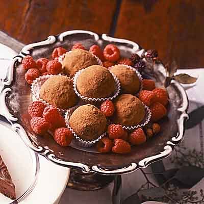 Raspberry Chocolate Truffles Recipe