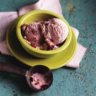 Chunky Cherry Pecan Ice Cream Image 