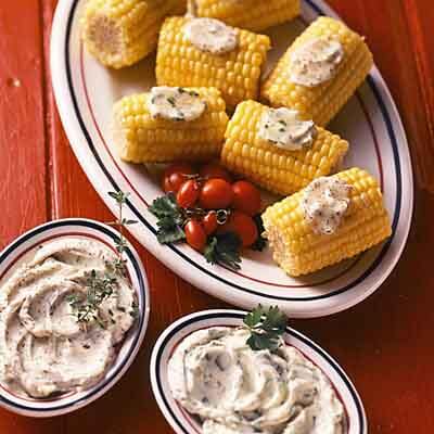 Herb-Buttered Grilled Corn-On-The-Cob Image 