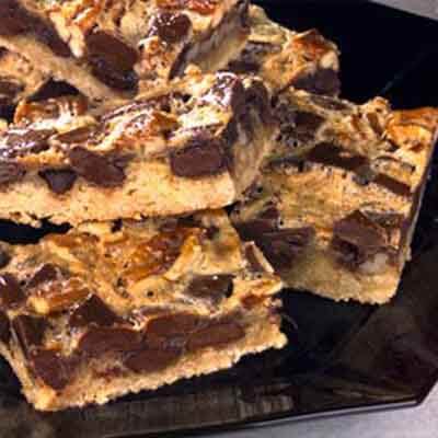 Chunky Pecan Pie Bars Recipe Land O Lakes
