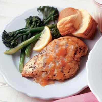 Apricot Honey Grilled Chicken Image 