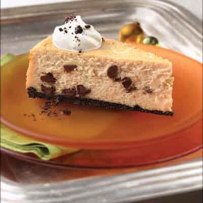 Peanut Butter Chocolate Chip Cheesecake Image 