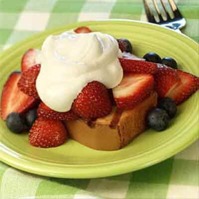Grilled Pound Cake Recipe