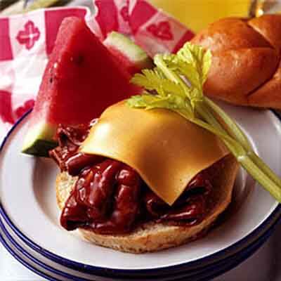 Texas Barbecue Beef Sandwiches Image 