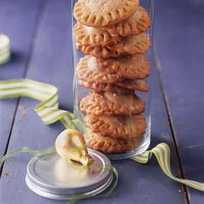 Chocolate Filled Peanut Butter Cookies Image 