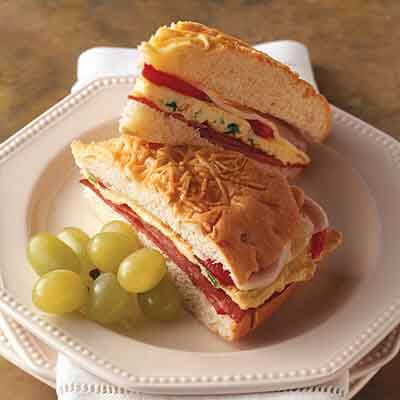 Italian Omelet Sandwich Image 