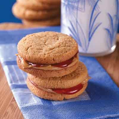 Pb J Sandwich Cookies Recipe Land O Lakes