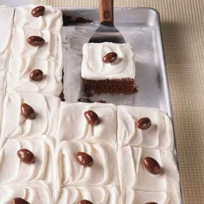 Mocha Almond Sheet Cake Recipe