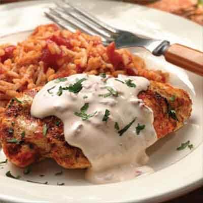 Grilled Chicken With Chipotle Cream Sauce Image 