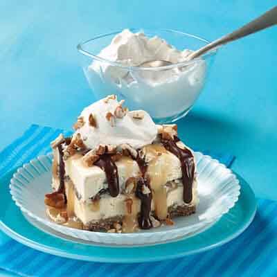 Turtle Ice Cream Dessert Recipe