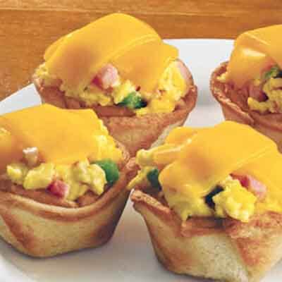 Ham & Cheese Toast Cups Image 