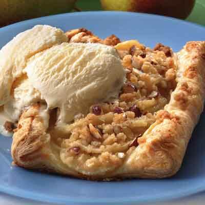 Pear Hazelnut Crostatas Image 