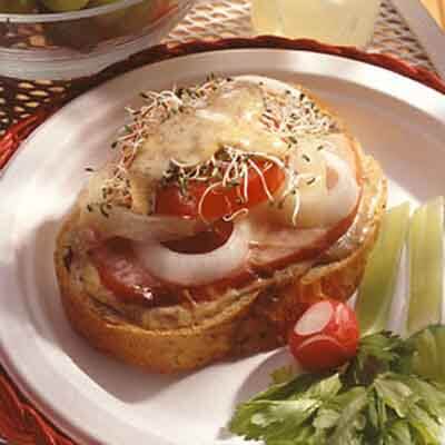Ham & Cheese On Rye Image 