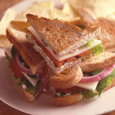 Toasted Chipotle & Cheese Sandwiches Image 