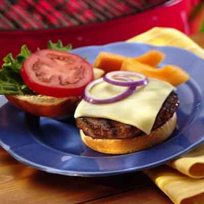 All-American Barbecue Cheeseburgers Image 