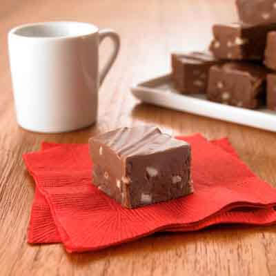 Dark Chocolate Almond Fudge Image 