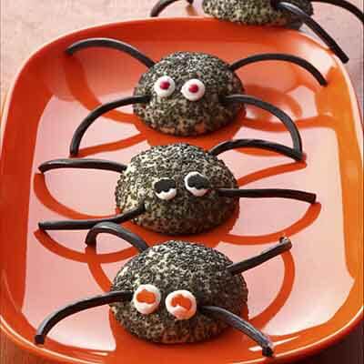Gluten-Free Spider Halloween Cookies Recipe