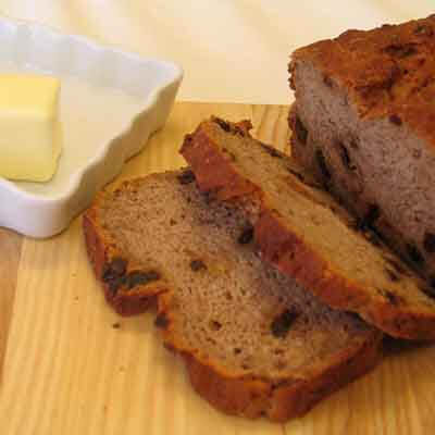 Raisin Nut Bread  (Gluten-Free Recipe) Image 