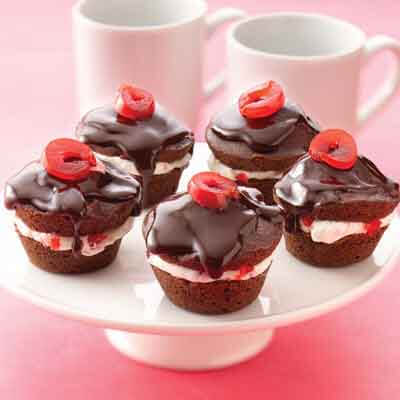 Chocolate Cherry Brownie Bites Image 