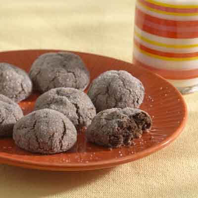 Double Chocolate Crackles (Gluten-Free Recipe) Image 