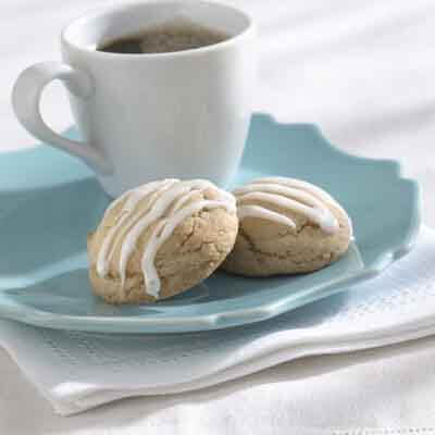 Gluten-Free Lemon Glazed Ginger Cookies Recipe