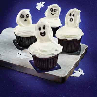 Ghost Halloween Cupcake Recipe
