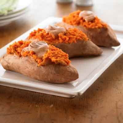 Twice-Baked Sweet Potatoes Image 