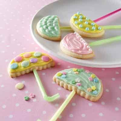 Umbrella Butter Cookies Image