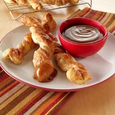 Baked Churros with Dip Image 