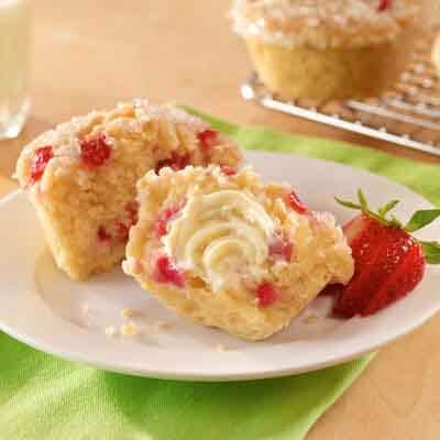 Strawberry Rhubarb Muffins Image 