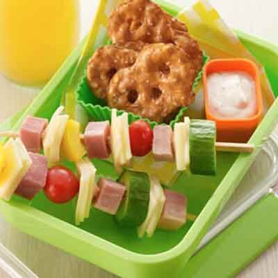 ham cheese kabob bento boxes