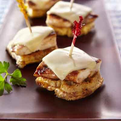 Cinnamon Chicken Waffle Bites Image 