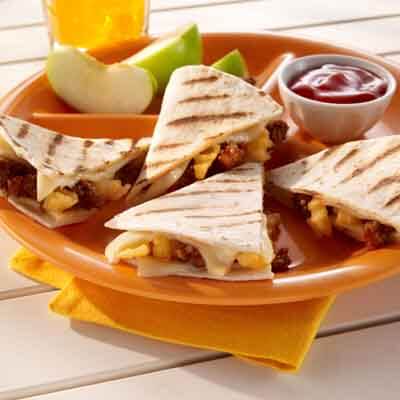 Burger & Fries Quesadilla Image 
