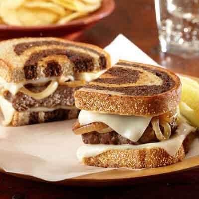 Patty Melts With Fried Onions Recipe Land O Lakes