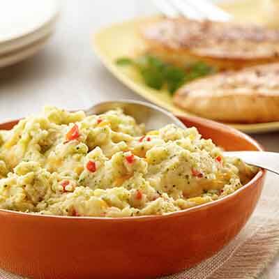 Broccoli Cheddar Mashed Potatoes Image 