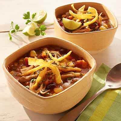 Slow Cooker Chicken Tortilla Soup Image 