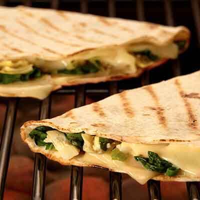 Artichoke Spinach Quesadillas Image 
