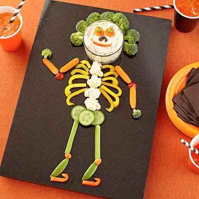 Veggie Skeleton Platter Recipe
