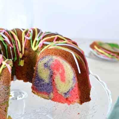 Easter Swirl Cake