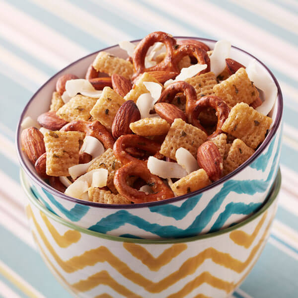 Snack Mix with Roasted Almonds & Coconut recipe