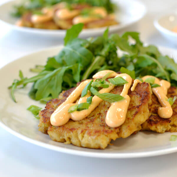 Crab Cakes with Ginger and Spicy Mayo Recipe Land O’Lakes