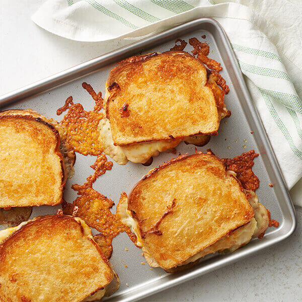 Sheet Pan Garlic Bread Grilled Cheese Recipe Land O Lakes Sheet Pan Garlic Bread Grilled Cheese Recipe Land O Lakes