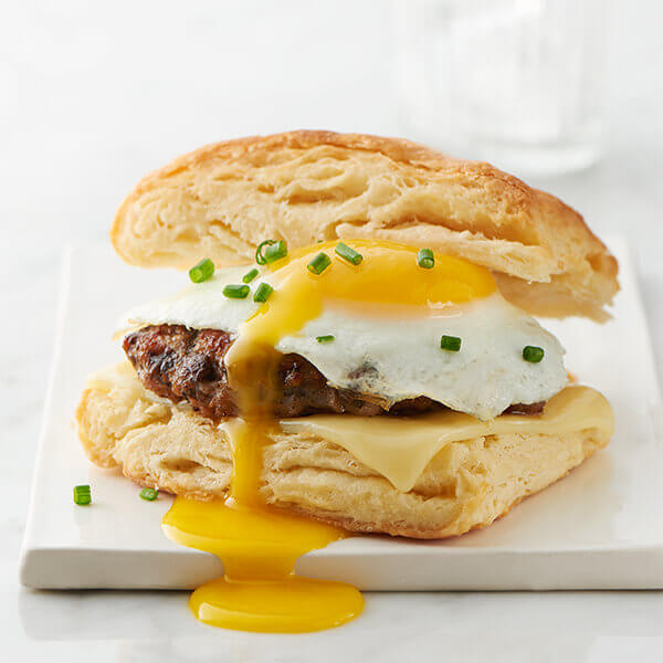 Biscuit Breakfast Sandwich Image 