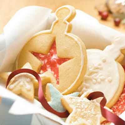 Ornament Christmas Butter Cookies Recipe