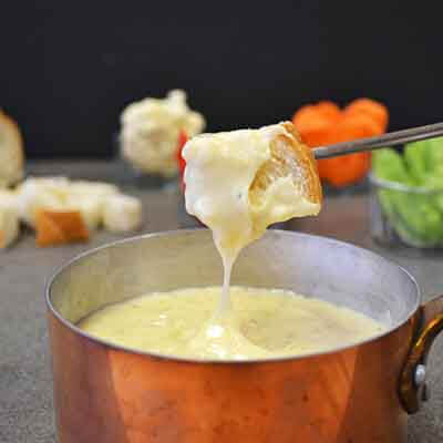 french onion fondue image