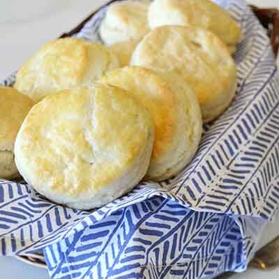 flaky buttermilk biscuits image
