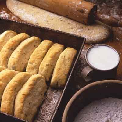 parmesan butter pan biscuits