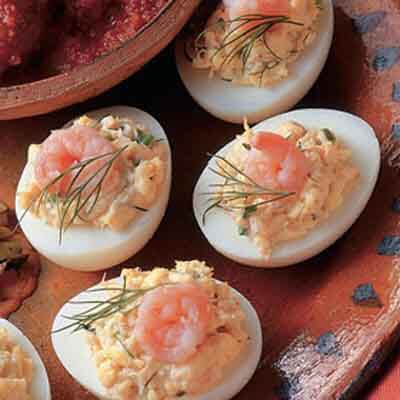 Shrimp Dilled Deviled Eggs Image 